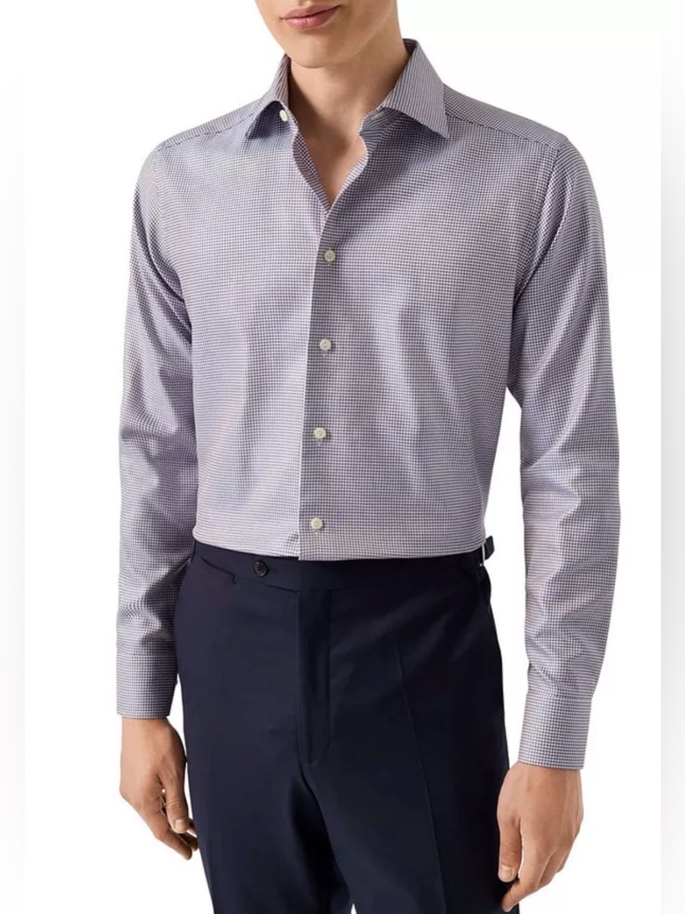 ETONS Set of Contemporary Fit Ultra Formal Wear Mens Dress Shirts